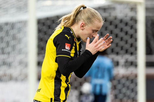 Häckens Anna Sandberg deppar