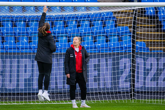 Sandra Stavenes and Aurora Mikalsen of Brann