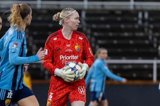 Djurgårdens målvakt Hedvig Lindahl