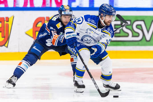 Växjös Dan Sexton och Leksands Oskar Lang
