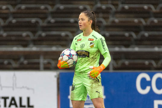 Häckens målvakt Livia Peng