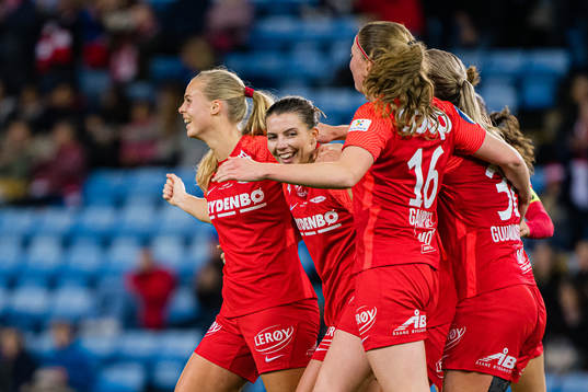 XXX during the women’s cup final match between Brann and