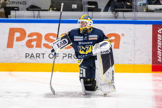 HV71s målvakt Jonas Gunnarsson