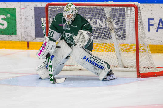 Färjestads målvakt Matthew Tomkins