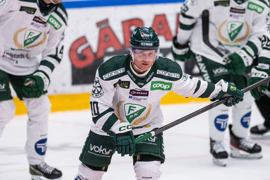 Färjestads Marcus Nilsson jublar