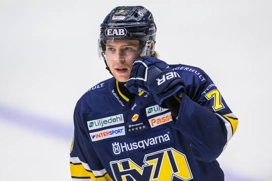 HV71s Marcus Davidsson deppar