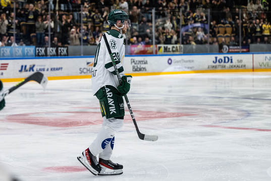 Färjestads Marcus Westfält deppar