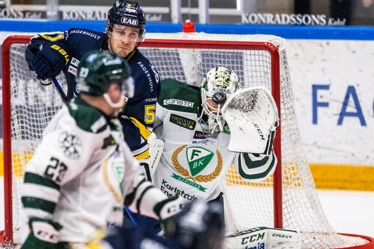 Färjestads målvakt Matthew Tomkins