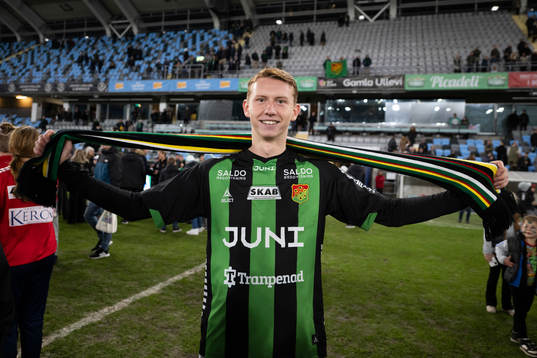 GAIS Julius Lindberg jublar