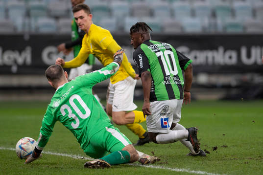 GAIS Michael Kargbo gör mål