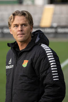GAIS tränare Fredrik Holmberg