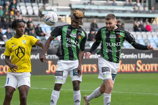 IFK Malmös Carl Mujaguzi GAIS Richard Friday och Axel