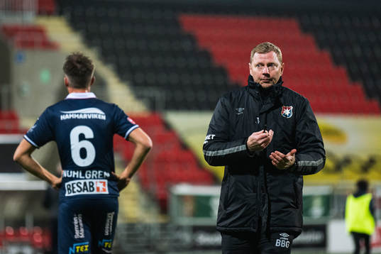 Örgrytes tränare Brynjar Gunnarsson deppar