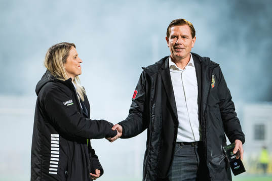 Brommapojkarnas tränare Christer Mattiasson