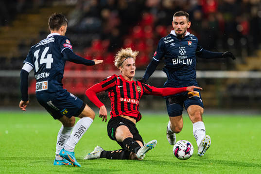 Brommapojkarnas Lucas Bergvall, Örgrytes Daniel Paulson