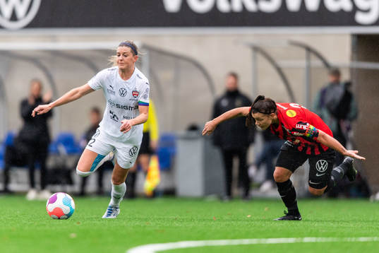 FC Rosengårds Olivia Schough och Brommapojkarnas