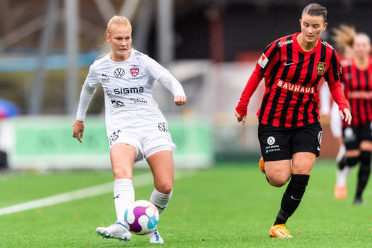 FC Rosengårds Sofie Bruun Bredgaard och Brommapojkarnas