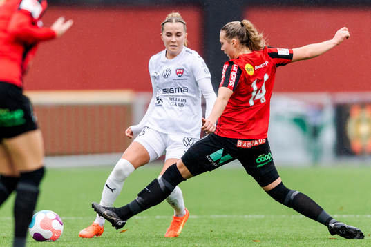 FC Rosengårds Ria Noora Minerva Öling och Brommapojkarnas