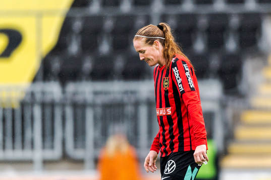 Brommapojkarnas Vaila Barsley deppar