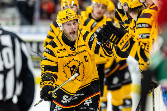 Skellefteås Oscar Möller jublar