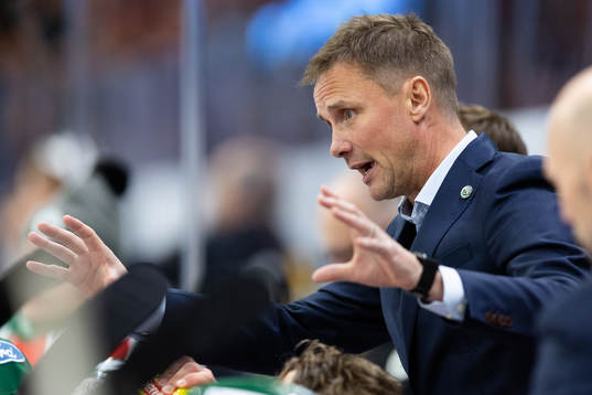 Frölundas tränare Roger Rönnberg