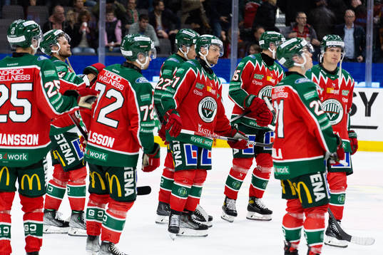 Frölundas Mats Rosseli Olsen  deppar