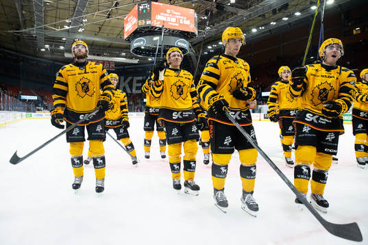 Skellefteås spelare jublar