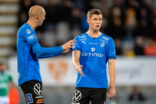 Halmstads Andreas Johansson och Jonathan Svedberg
