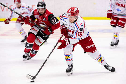 Timrås Erik Andersson och Malmö Redhawks Ponthus