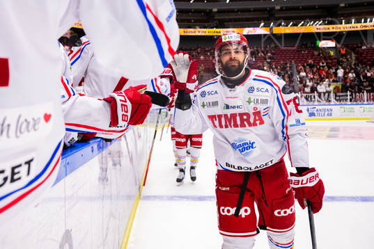 Timrås Robin Hanzl jublar
