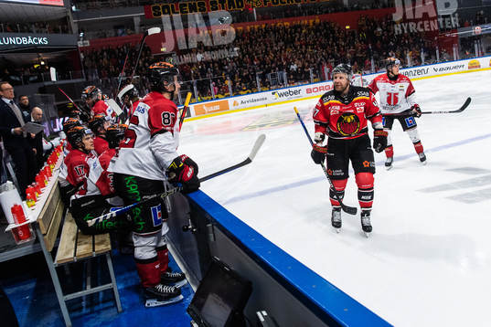 Örebros Mathias Bromé och Luleås Leo Komarov