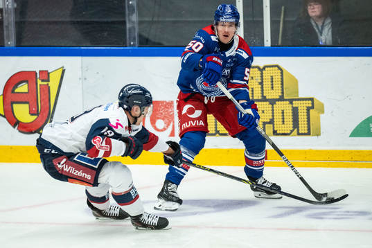 Linköpings Benjamin Maxwell och Oskarshamns Juuso Riikola