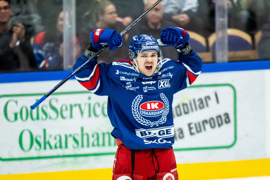 Oskarshamns David Quenneville jublar