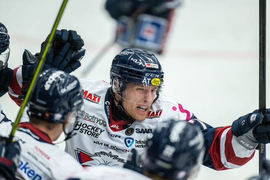 Linköpings Markus Hännikäinen jublar