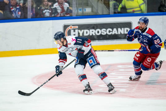 Linköpings Henrik Törnqvist och Oskarshamns Hynek Zohorna