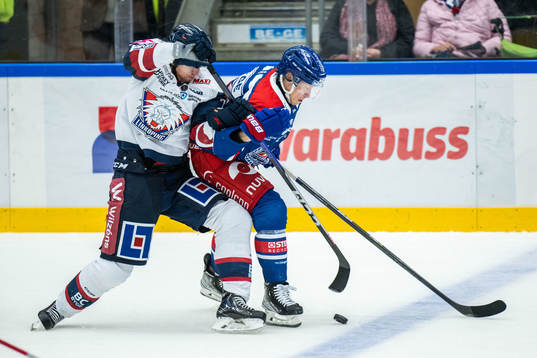 Linköpings Markus Hännikäinen och Oskarshamns Myles
