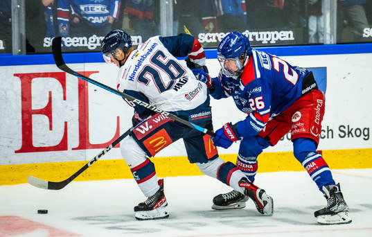 Linköpings Fabian Wagner och Oskarshamns Lukas Pilö