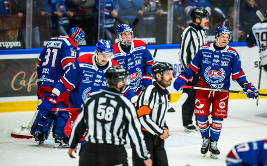 Oskarshamns William Worge Kreü och Lukas Pilö deppar