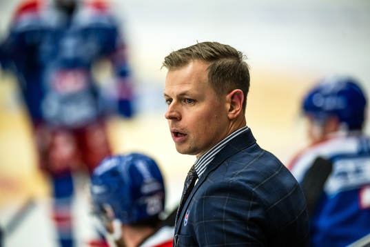 Oskarshamns tränare Martin Filander