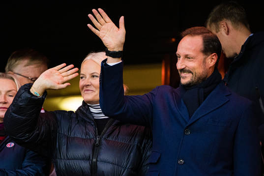 Crown Princess Mette-Marit and Crown Prince Haakon of