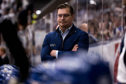 Leksands tränare Björn Hellkvist