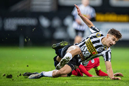 Landskronas Camil Jebara och Utsiktens Erik Westermark
