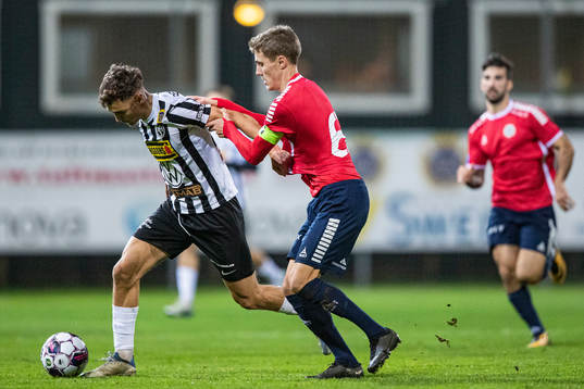 Landskronas Camil Jebara och Utsiktens Erik Westermark