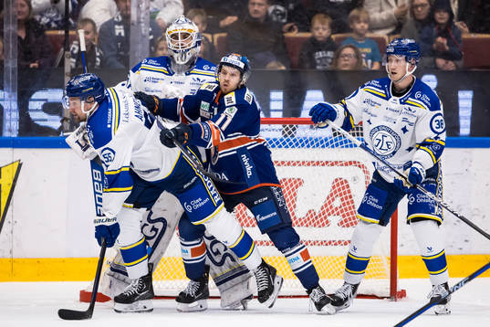Leksands Jonas Ahnelöv och Växjös Kalle Kossila