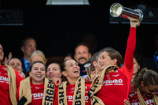 Cecilie Redisch Kvamme, Tuva Hansen and Ingrid Ryland of