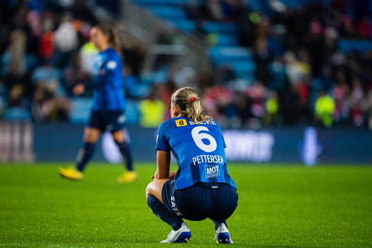 Selma Pettersen of Stabæk looks dejected