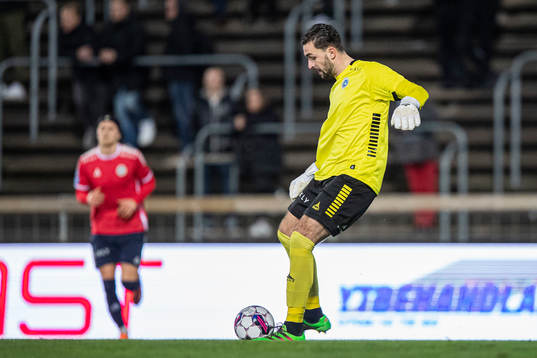 Utsiktens målvakt Mikica Gjorgievski
