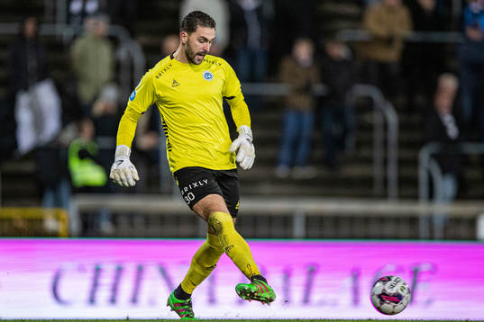 Utsiktens målvakt Mikica Gjorgievski