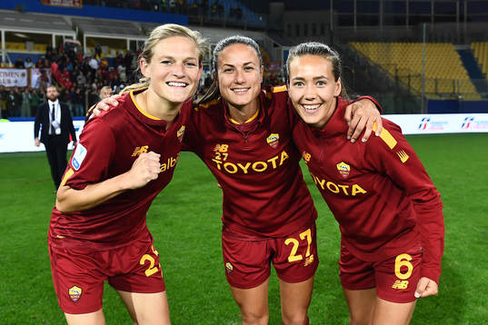 Carina Wenninger, Beata Kollmats, Elin Landström of Roma