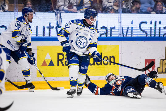 Leksands Lucas Elvenes och Kalle Östman